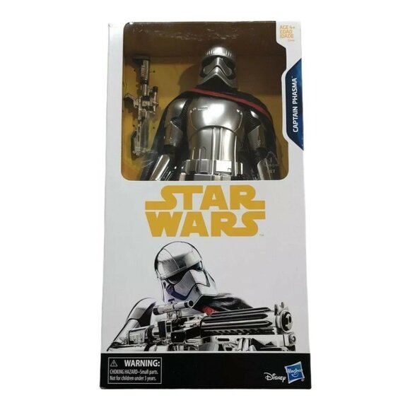 Star Wars Stormtrooper Captain Phasma 12” Action Figure Blaster Toy Gift Box New - Picture 1 of 9